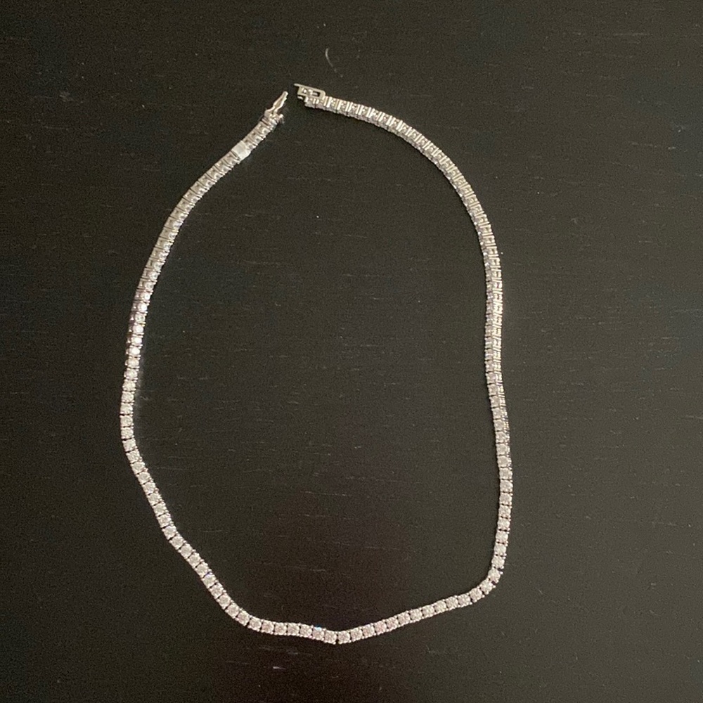 16” costume diamond necklace